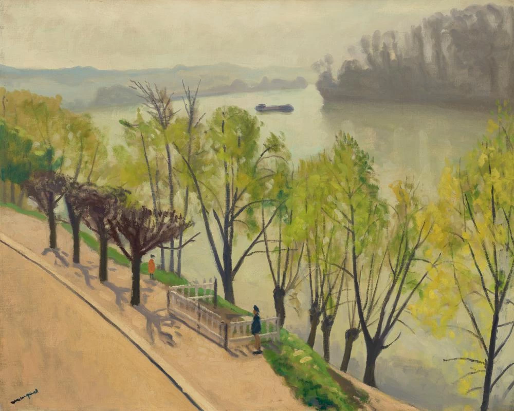 Albert Marquet - 104, Primavera a Frette, Montigny